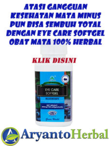 Obat Mata Minus Tradisional Dari Green World